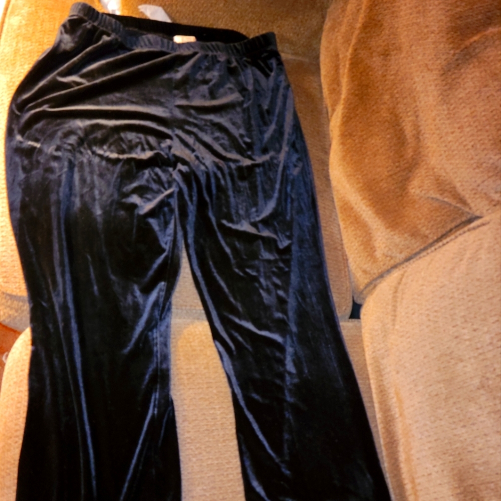Velour pants